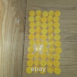 Yellow Forklift Caps Or RV Propane Caps New Lot Of 50