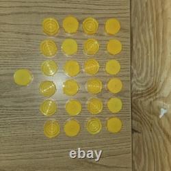 Yellow Forklift Caps Or RV Propane Caps New Lot Of 50